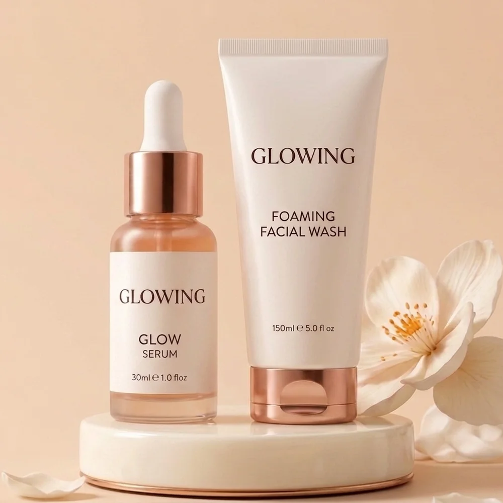 Paket Glow Serum + Facial Wash